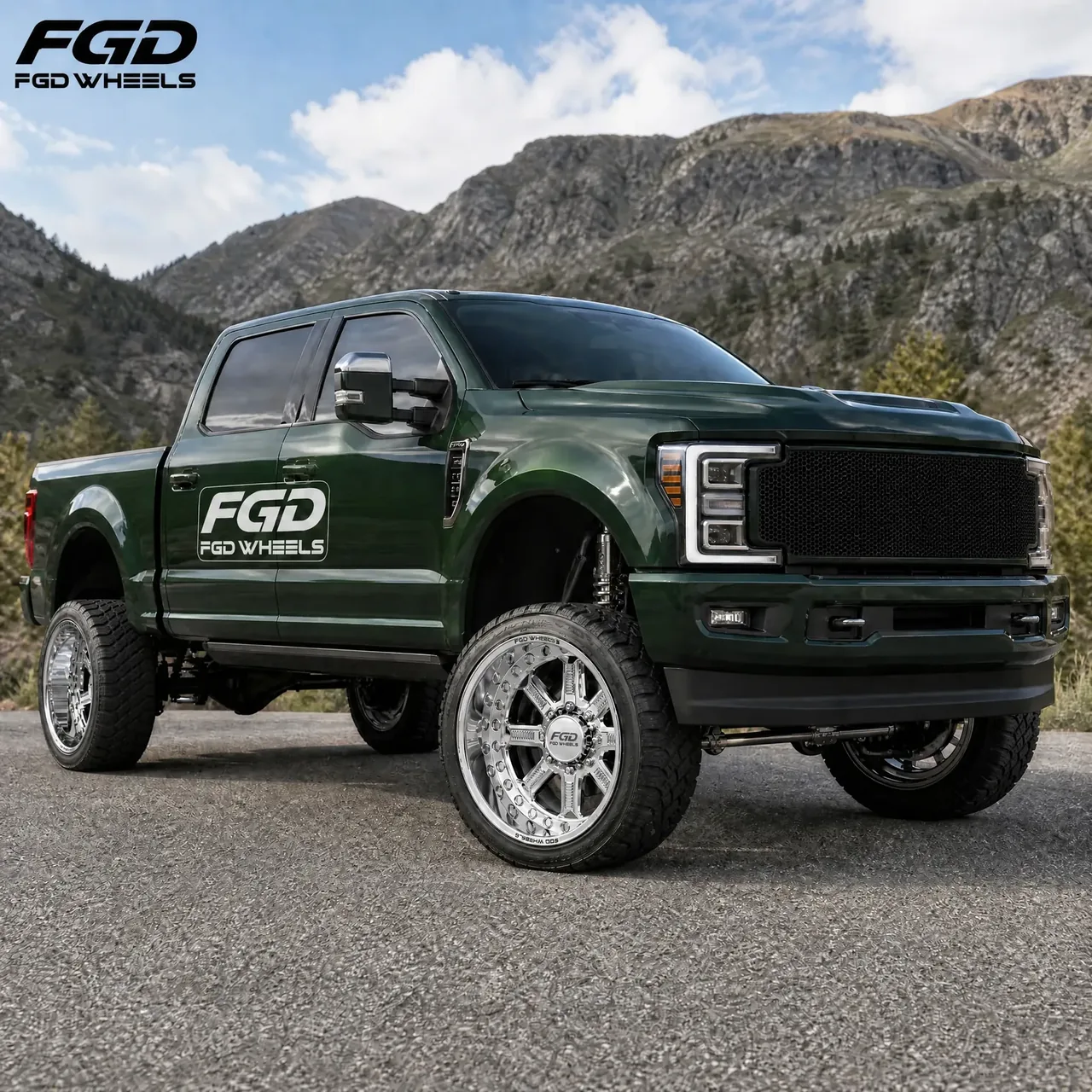 Ford F-350 on FGD Wheels