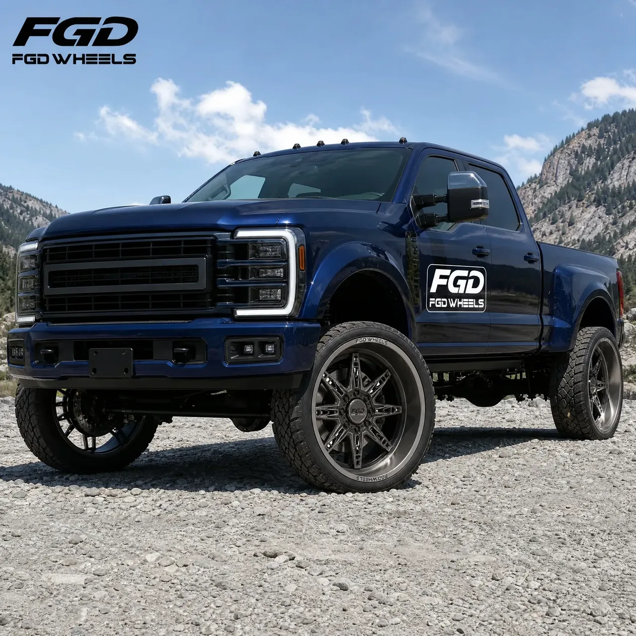 Ford F-450 Super Duty on FGD Wheels