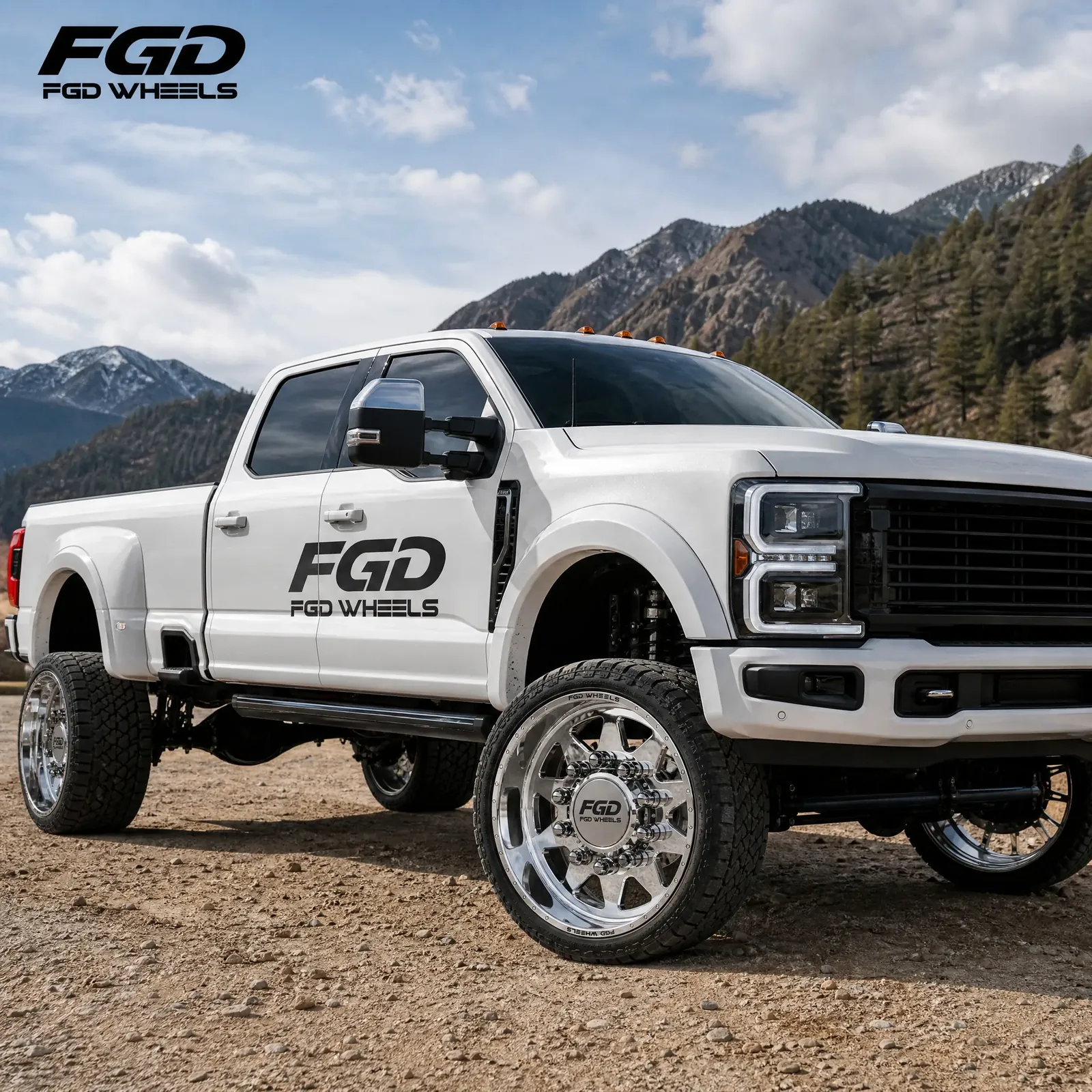 Ford F-450 Super Duty on FGD Wheels