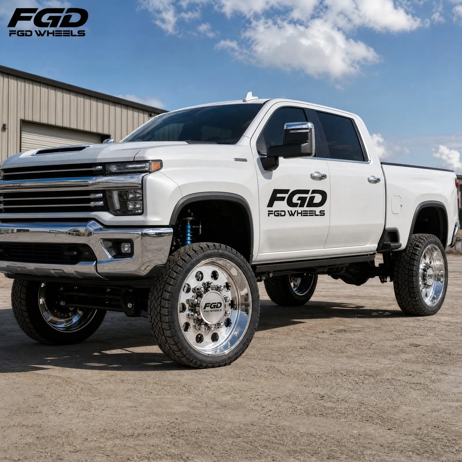Chevrolet Silverado 3500HD on FGD Wheels